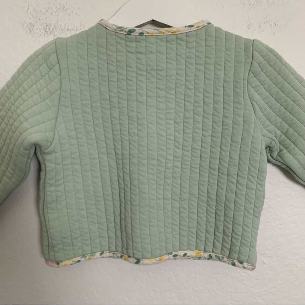 Cloud Island cotton quilted jacket Baby size 18
months Buttons pockets - Picture 10 of 10